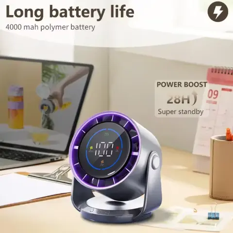 Mini-USB-tuuletin Käsielektroninen pöytäkoneen lattiatuuletin